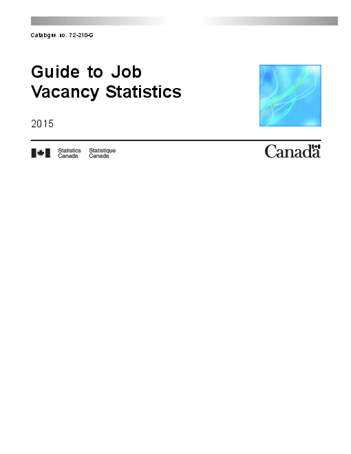 2015년 일자리 통계 지침 (Guide to Job Vacancy Statistics 2015)