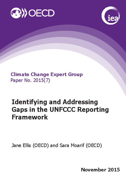 유엔기후변화협약의 보고 체계에서 공백 파악과 해결 (Identifying and addressing gaps in the UNFCCC reporting framework)