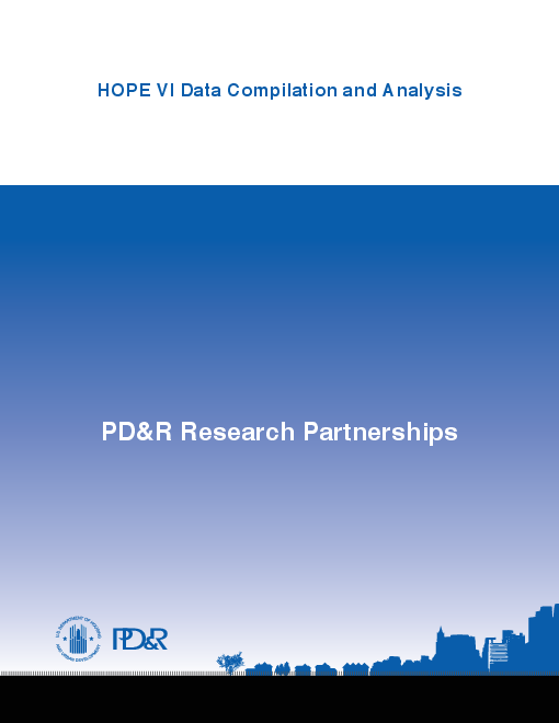 공공임대주택 재개발 프로그램(HOPE IV) 자료 취합 및 분석 (HOPE VI Data Compilation and Analysis)(2016)