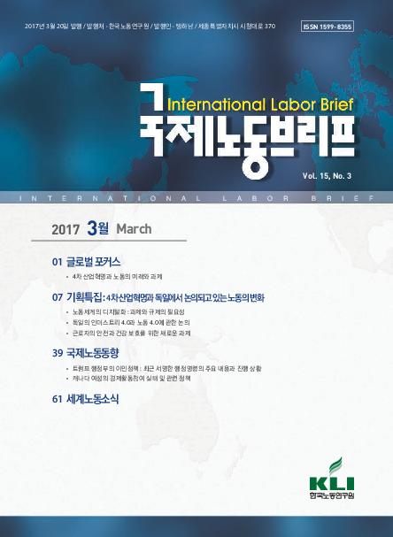 국제노동브리프 2017년 3월호(Vol.15. No.3)