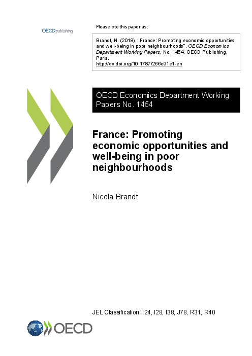 프랑스: 빈곤지역에서의 경제적 기회와 복지 증진 방안 (France: Promoting economic opportunities and well-being in poor neighbourhoods)