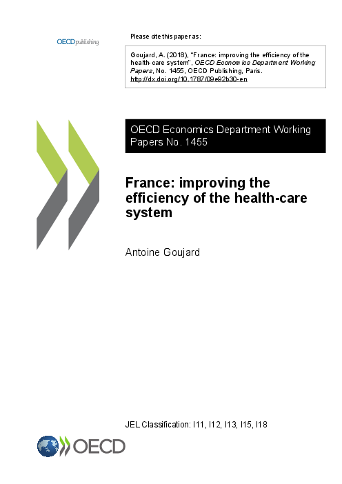 프랑스 : 보건의료서비스 효용성 증대방안 (France: improving the efficiency of the health-care system)(2018)