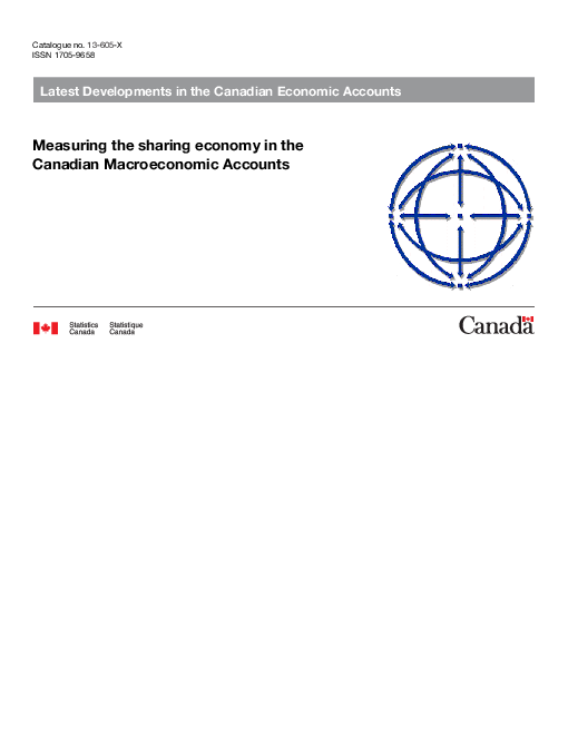 캐나다 거시경제계정의 공유 경제 측정 (Measuring the sharing economy in the Canadian Macroeconomic Accounts)