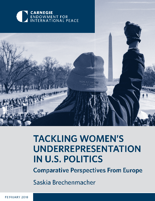 미국 내 여성의 과소 정치 대표성 문제 해결 방안 : 유럽의 정책 (Tackling Women’s Underrepresentation in U.S. Politics: Comparative Perspectives From Europe)