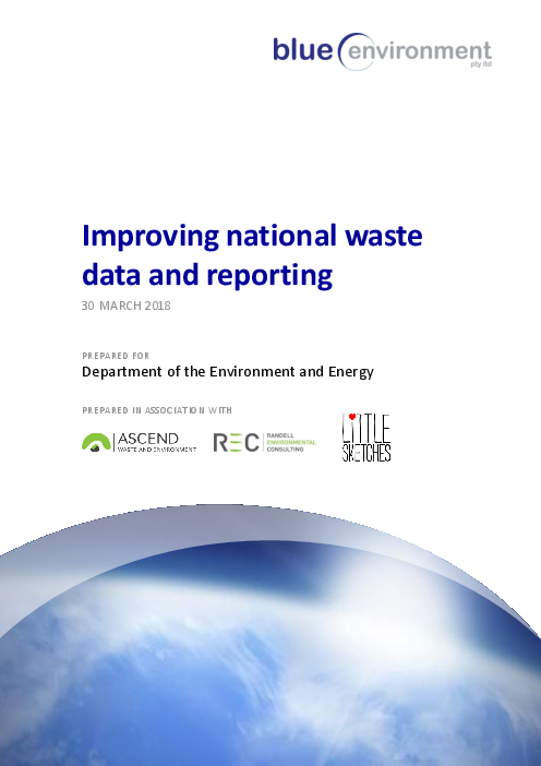 국가 폐기물 데이터 업데이트 및 보고, 개정 2편 (Improving national waste data and reporting (revised v2))