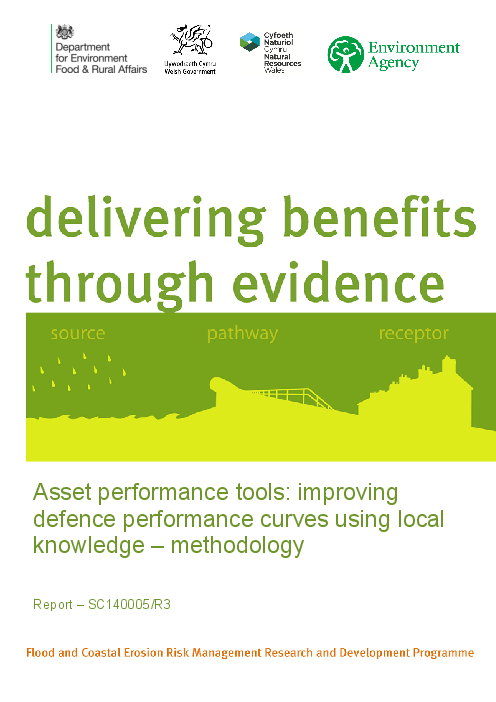 근거기반 혜택 제공 : 자산 성과 도구 : 지역적 지식 – 방법론을 이용한 국방 성과 곡선 개선 (Delivering benefits through evidence: Asset performance tools: improving defence performance curves using local knowledge – methodology)