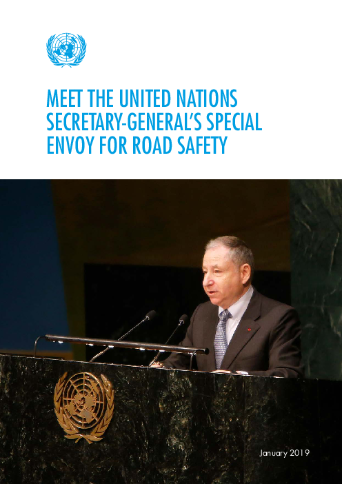 도로 안전을 논하기 위한 유엔 사무총장 특사와의 회의 (Meet The United Nations Secretary-General’s Special Envoy for Road Safety)