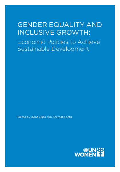 성 평등과 포용적 성장 : 지속가능발전 달성을 위한 경제 정책 (Gender equality and inclusive growth: Economic policies to achieve sustainable development)