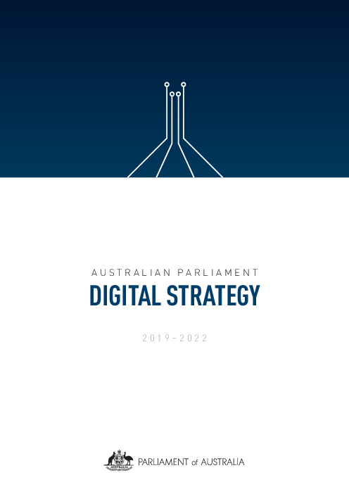 2019-22년 호주 의회 디지털 전략 (Australian Parliament Digital Strategy 2019-2022)