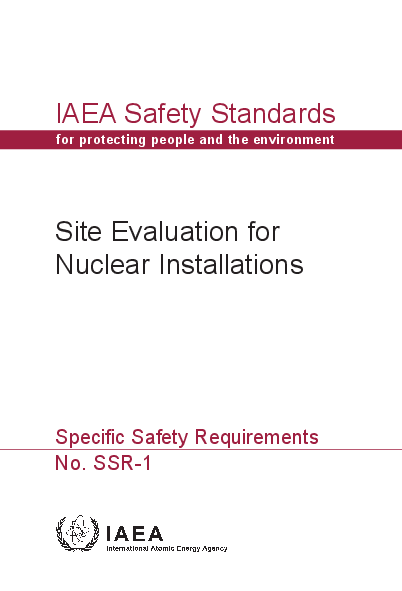 원자력 설비 현장 평가 (Site Evaluation for Nuclear Installations )