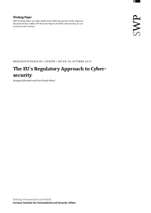 사이버보안에 대한 유럽연합의 규제 접근법 (The EU´s Regulatory Approach to Cyber-security)