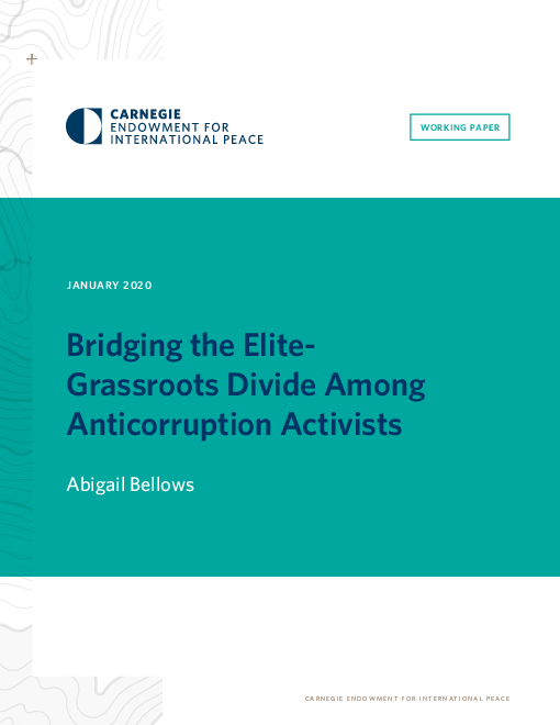 반부패 활동가들의 엘리트-대중 격차 극복 방안 (Bridging the Elite-Grassroots Divide Among Anticorruption Activists)
