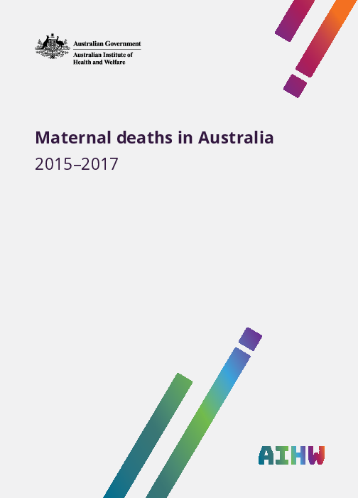 2015-17년 호주 모성사망 (Maternal deaths in Australia 2015-2017)