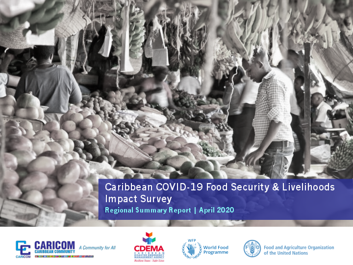 카리브지역 코로나바이러스감염증-19(COVID-19) 식량 안보 및 생계 영향 평가 : 지역 요약 보고서 (Caribbean COVID-19 Food Security & Livelihoods Impact Survey: Regional Summary Report)