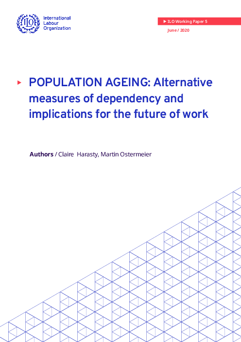 인구 고령화 : 의존성 측정 대안 및 미래 일자리에 미치는 영향 (Population Ageing: Alternative measures of dependency and implications for the future of work)