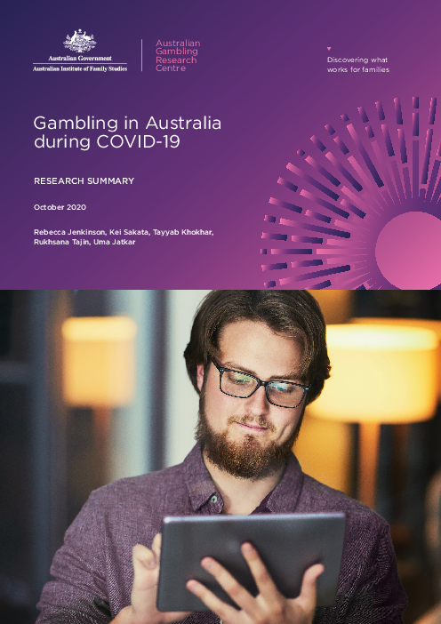 호주의 코로나바이러스감염증-19(COVID-19) 시국 속 도박 (Gambling in Australia during COVID-19)