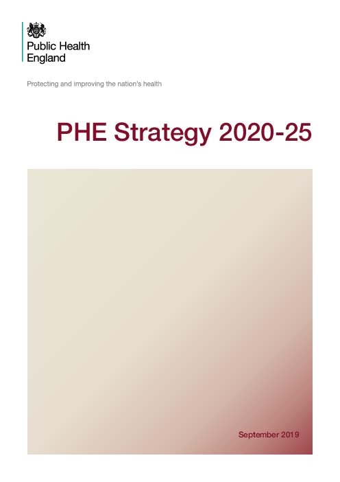 2020-25년 영국 공공보건국(PHE) 전략 (PHE Strategy 2020-25)