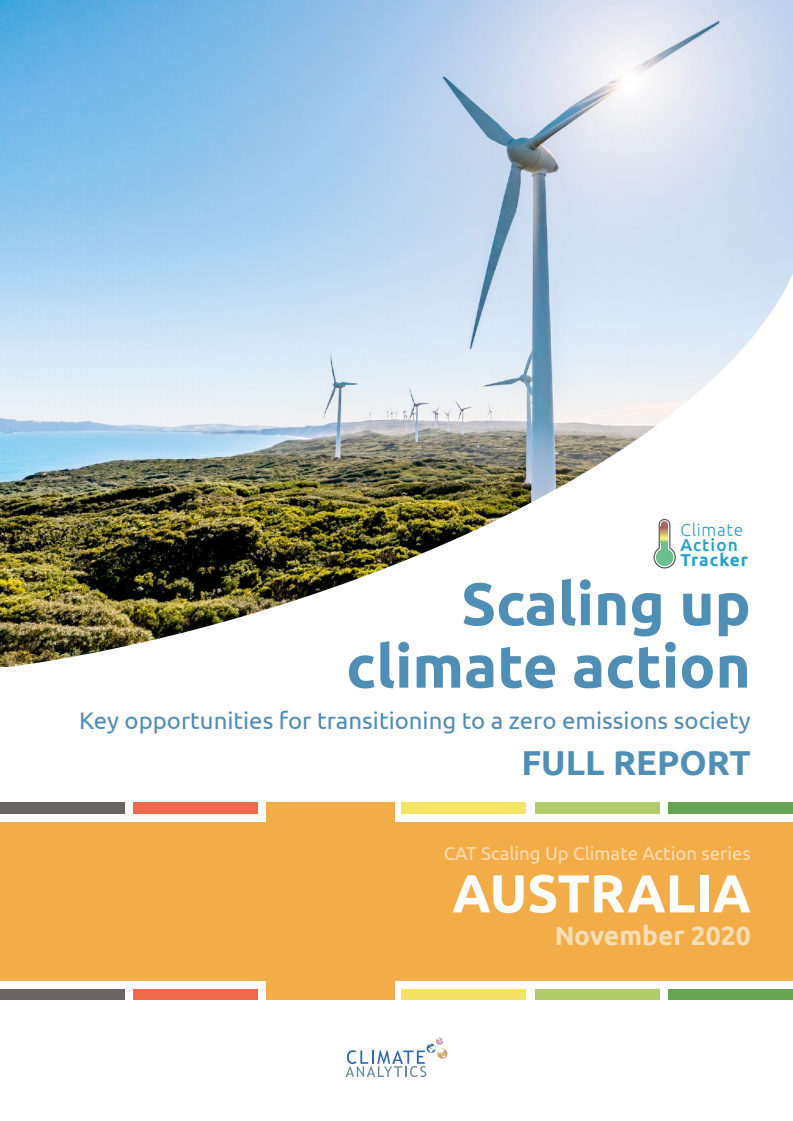 기후변화 대응 확대 : 제로 배출로의 전환을 위한 주요 기회 (Scaling up Climate Action: Key opportunities for transitioning to a zero emissions society)
