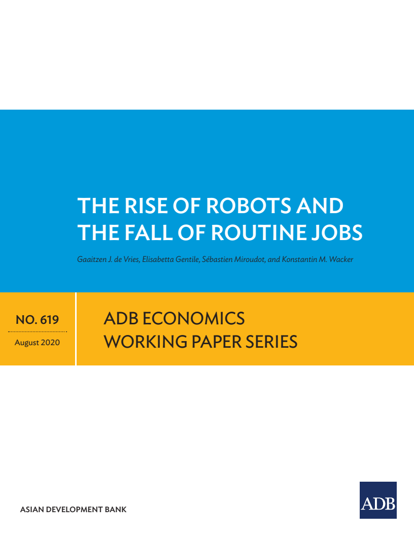 로봇 이용 증가와 단순 업무 일자리 감소 (The Rise of Robots and the Fall of Routine Jobs)
