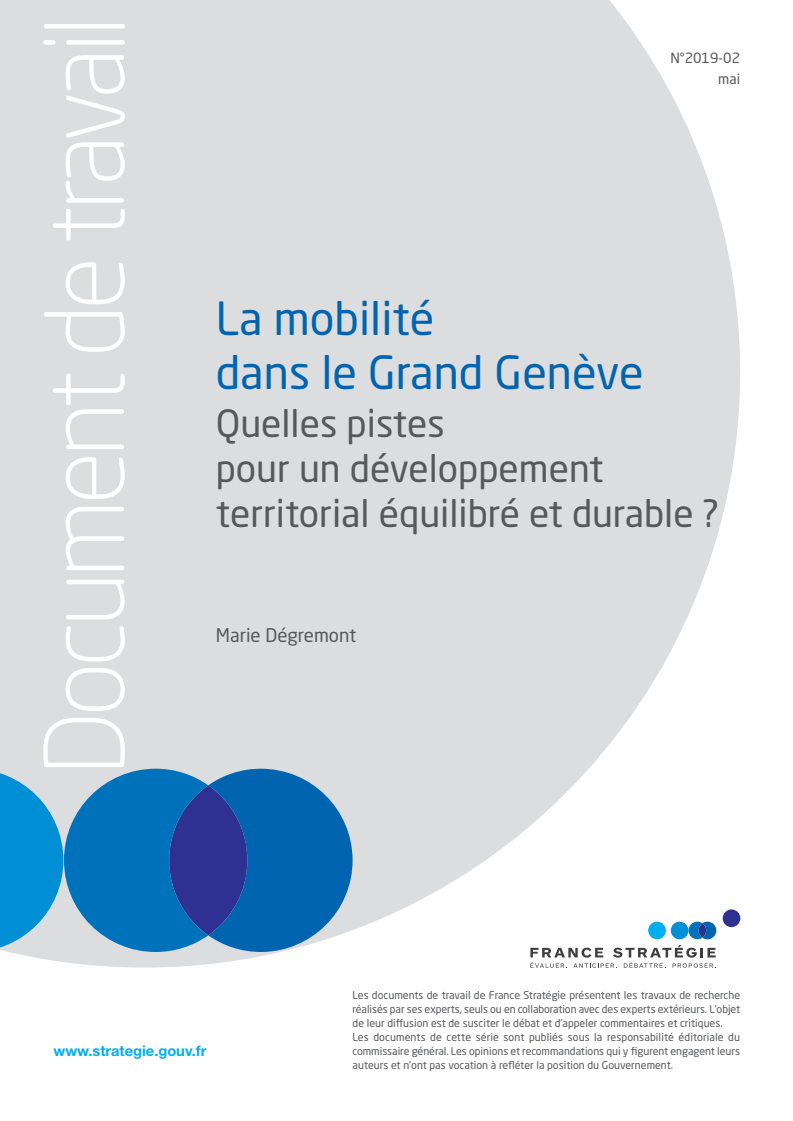 그랑 쥬네브의 이동성과 관련된 균형 있고 지속 가능한 지역 발전 방안 (La mobilité dans le Grand Genève : Quelles pistes pour un développement territorial équilibré et durable ?)