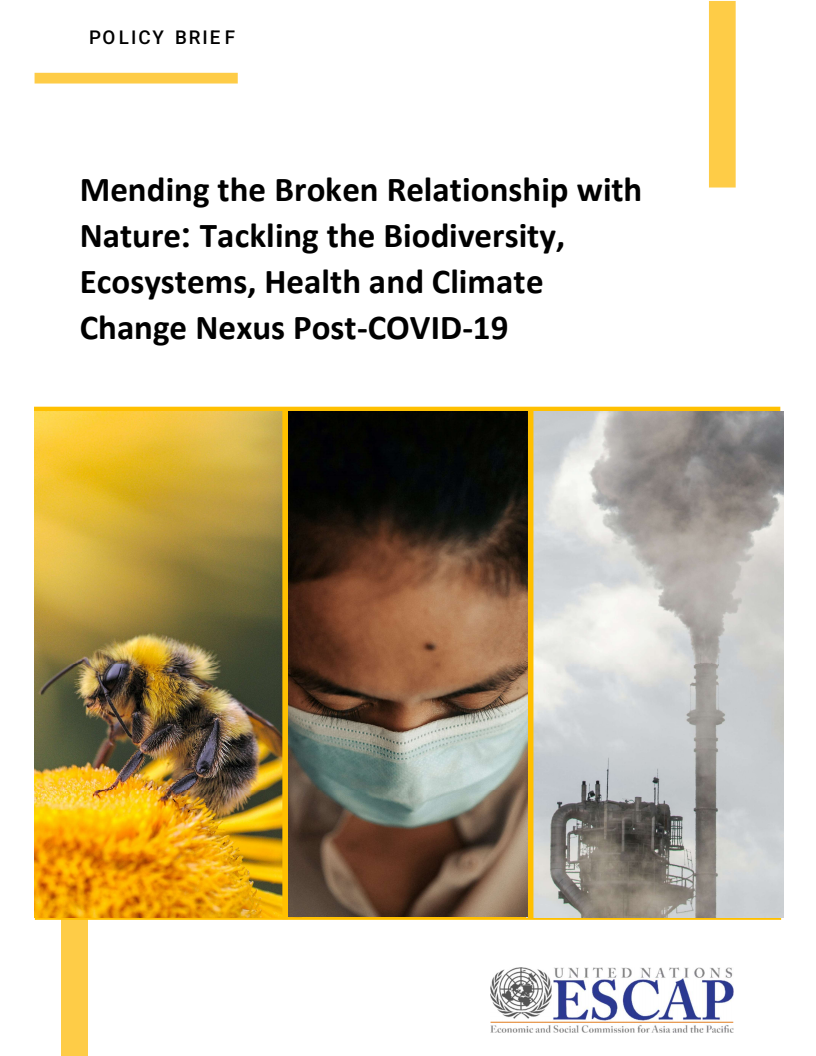 자연과의 관계회복 : 코로나19 발생 후 생물다양성, 생태계, 건강 및 기후변화 대응 방안 (Mending the Broken Relationship with Nature: Tackling the Biodiversity, Ecosystems, Health and Climate Change Nexus Post-COVID-19)