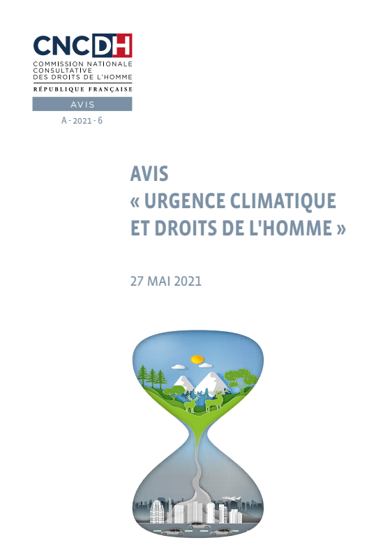 인권과 기후위기 (AVIS « URGENCE CLIMATIQUE ET DROITS DE L'HOMME »)