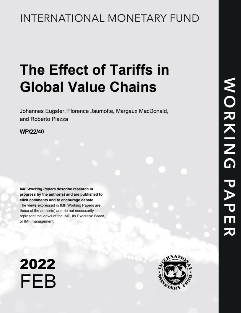 글로벌 가치사슬에서 관세의 영향 (The Effect of Tariffs in Global Value Chains)