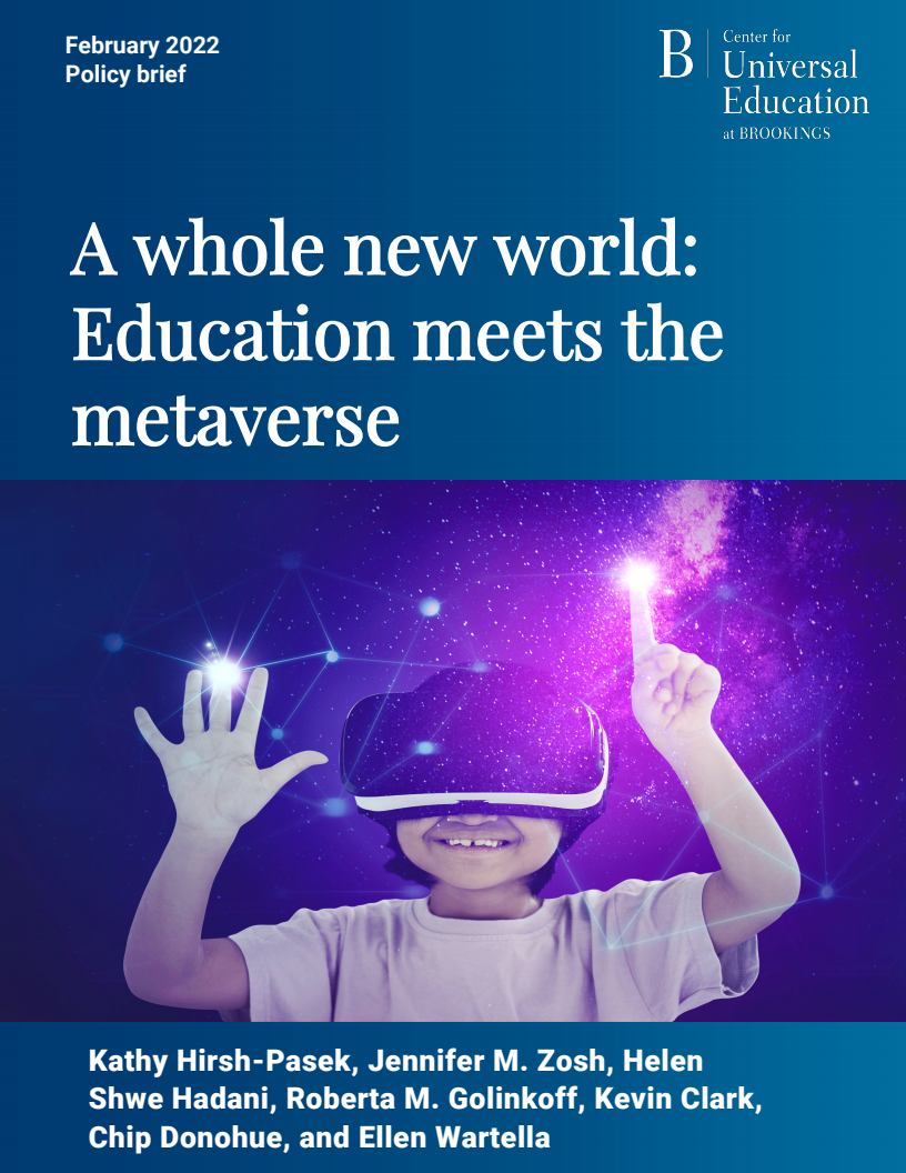 새로운 세상 : 교육과 메타버스의 만남 (A whole new world: Education meets the metaverse)