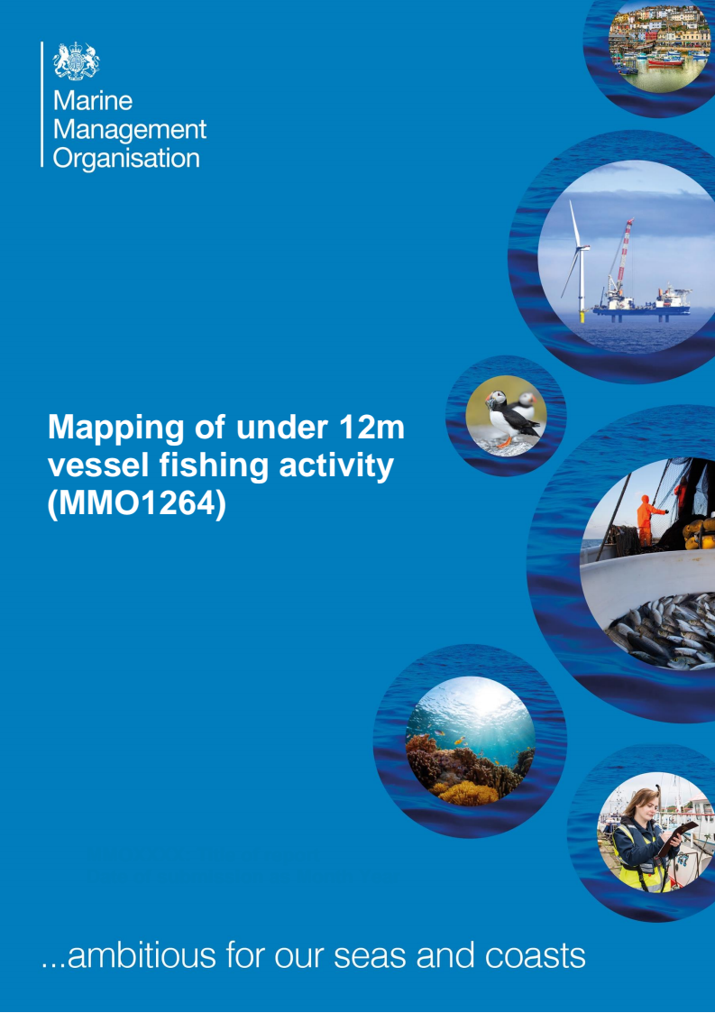 Mapping of under 12m vessel fishing activity