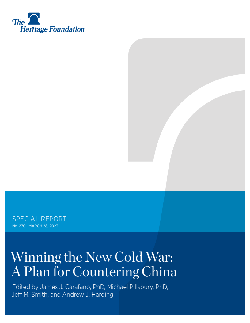 Winning the New Cold War: A Plan for Countering China