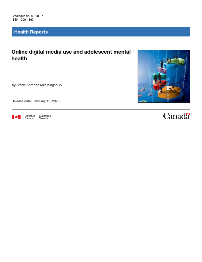 Online digital media use and adolescent mental health