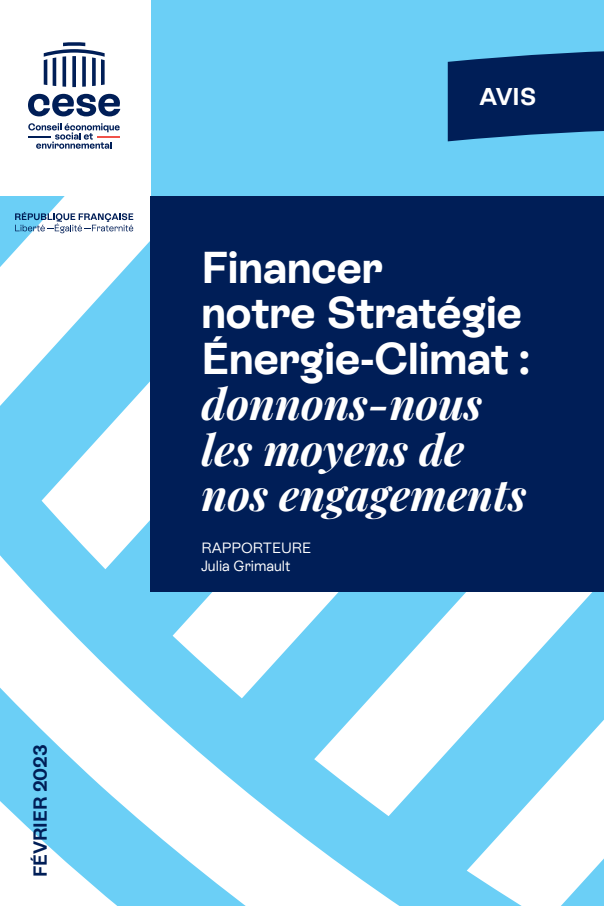 Financer notre Stratégie Energie-Climat: donnons-nous les moyens de nos engagements