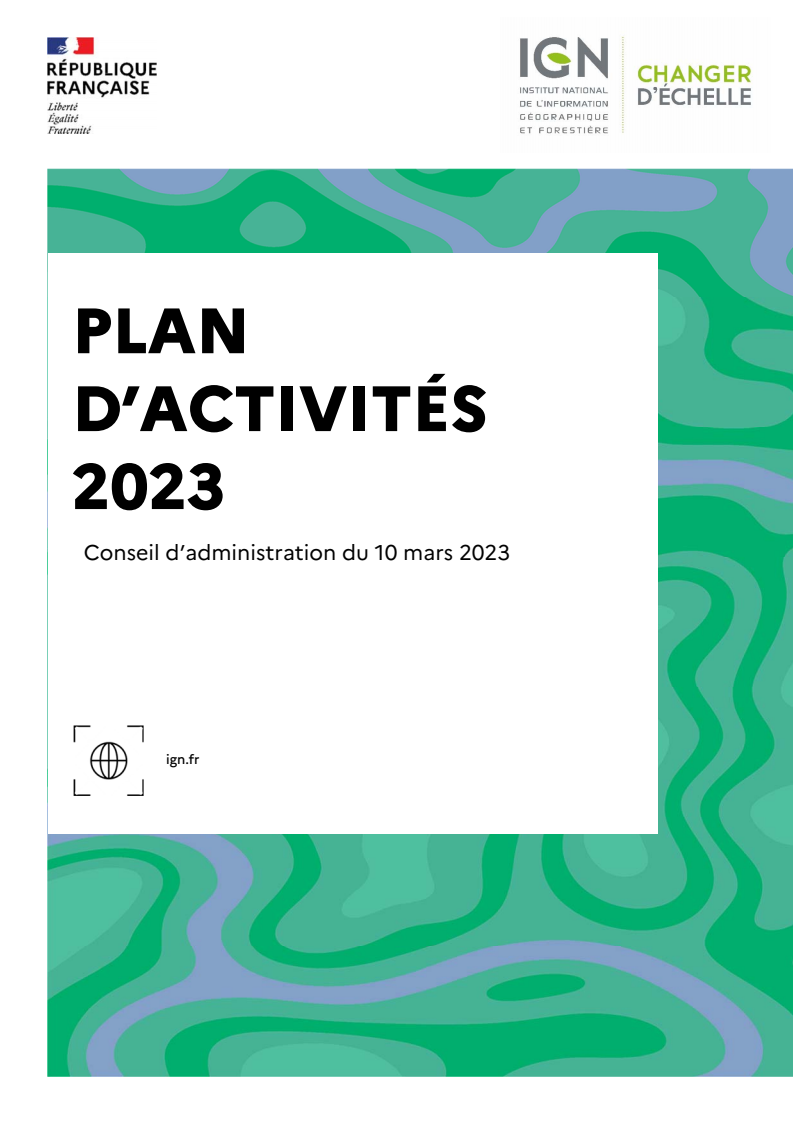 Plan d'activités 2023