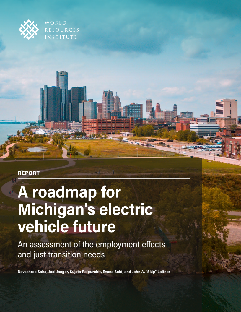 A Roadmap for Michigan's EV Future: An Assessment of the Employment Effects and Just Transition Needs