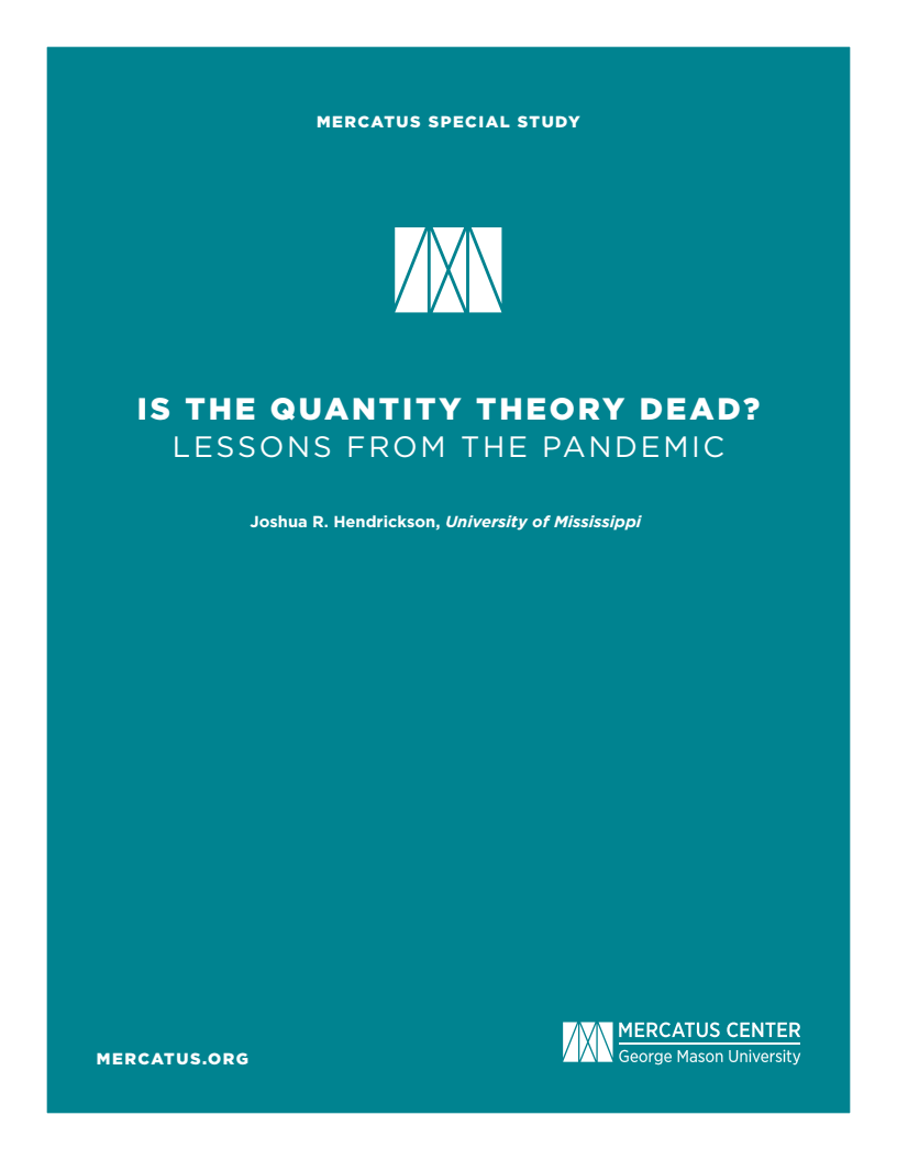 Is the Quantity Theory Dead? Lessons from the Pandemic