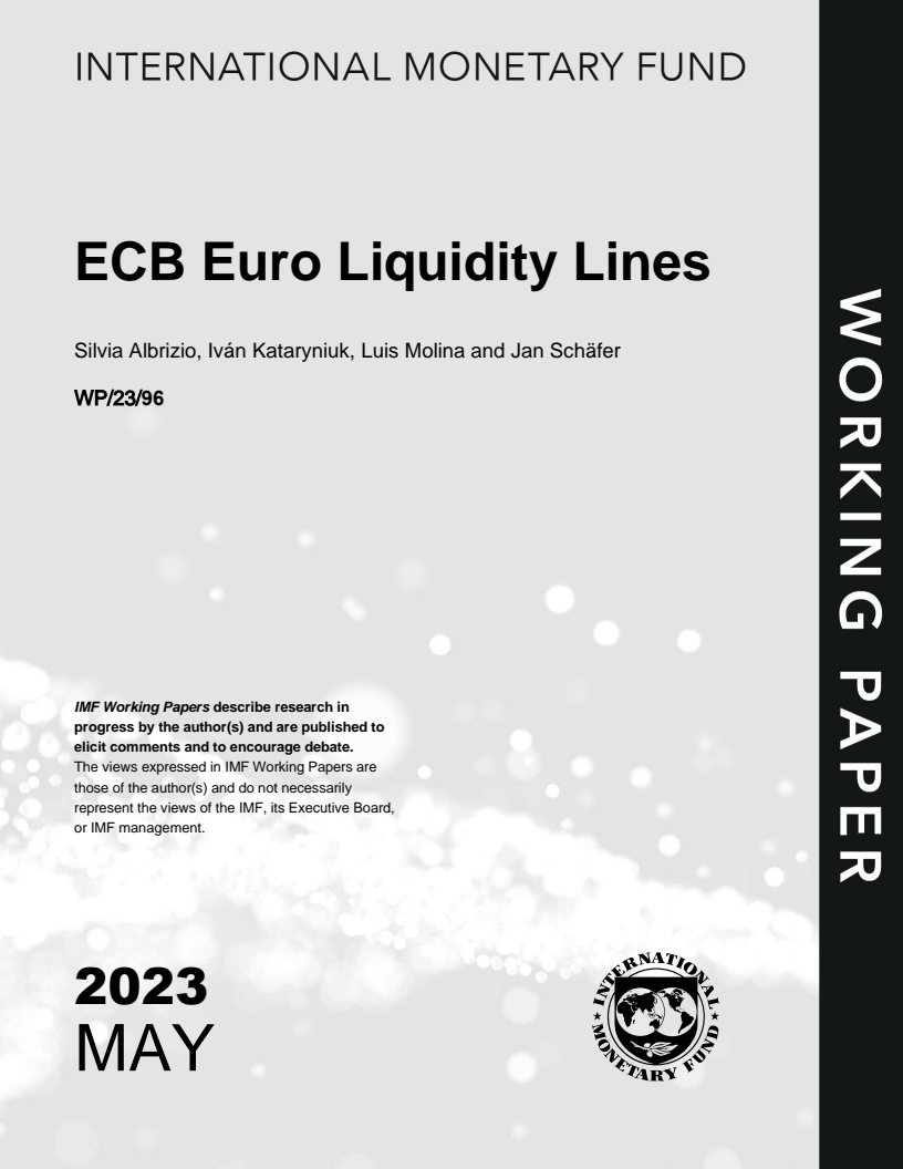 ECB Euro Liquidity Lines