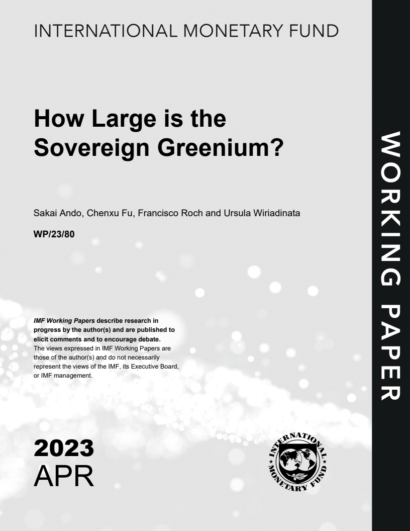 How Large is the Sovereign Greenium?
