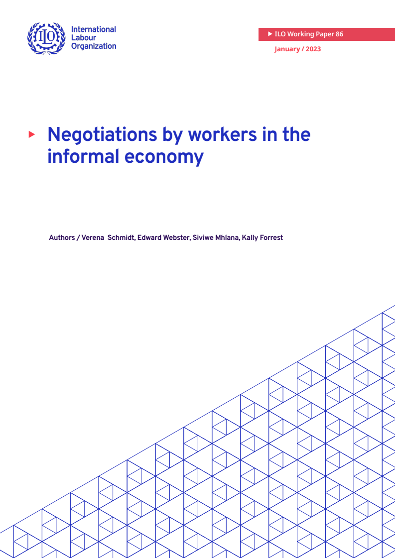 Negotiations by workers in the informal economy