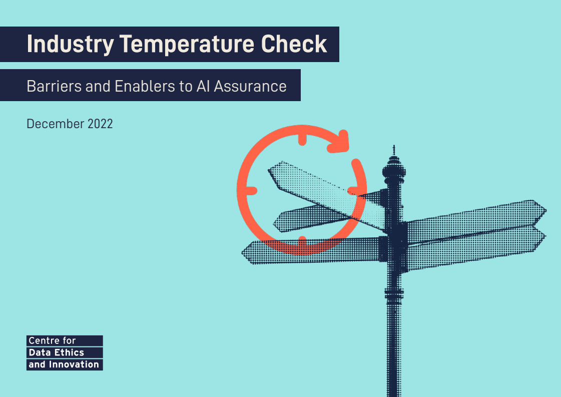 Industry Temperature Check: Barriers and Enablers to AI Assurance