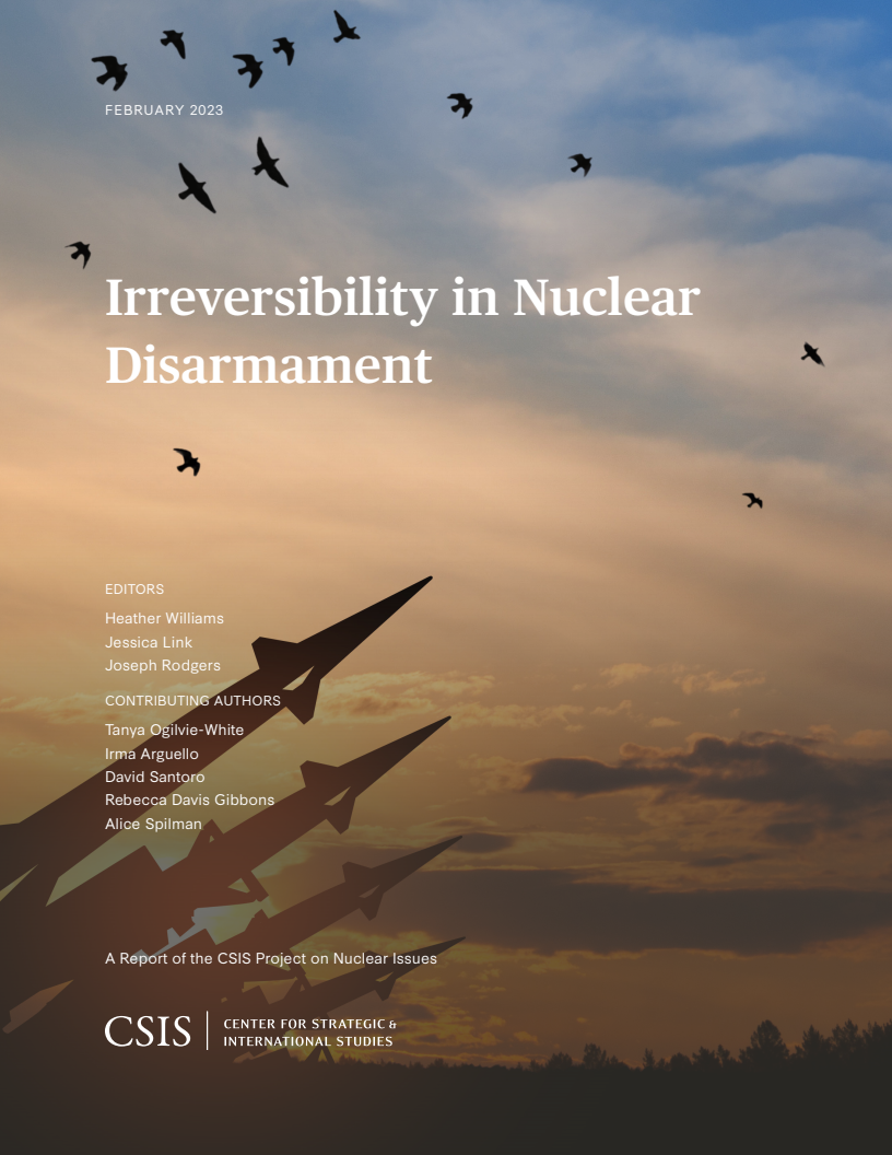 Irreversibility in Nuclear Disarmament