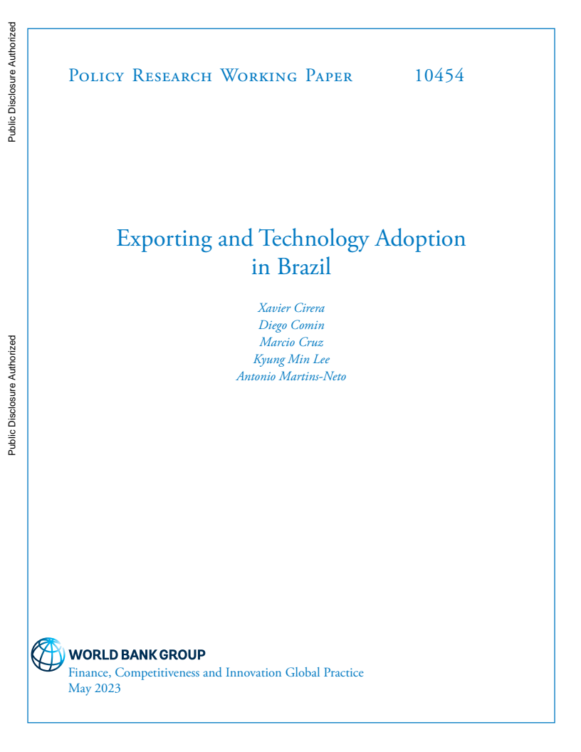 Exporting and Technology Adoption in Brazil