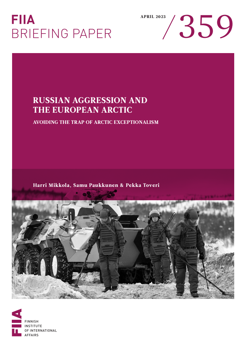 Avoiding the trap of Arctic exceptionalism of Russian aggression and the European Arctic