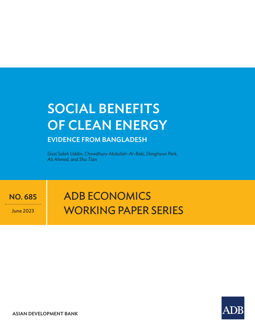 Social Benefits of Clean Energy: Evidence from Bangladesh