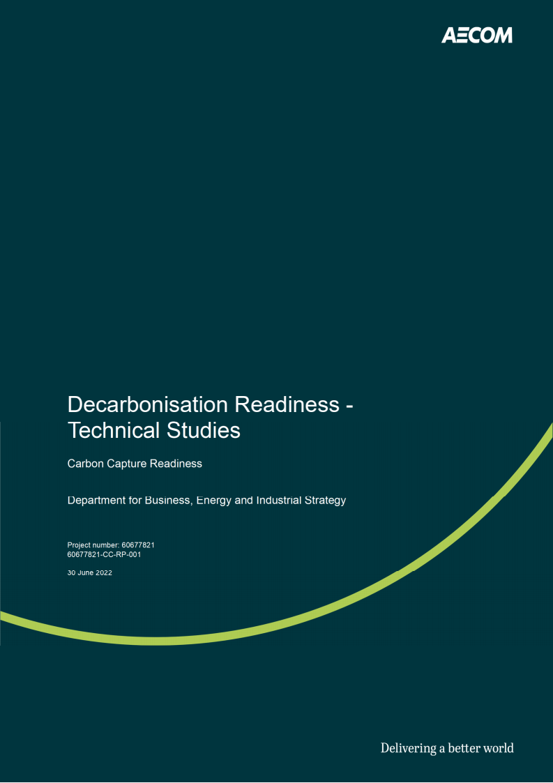Decarbonisation readiness of electricity generators: technical studies