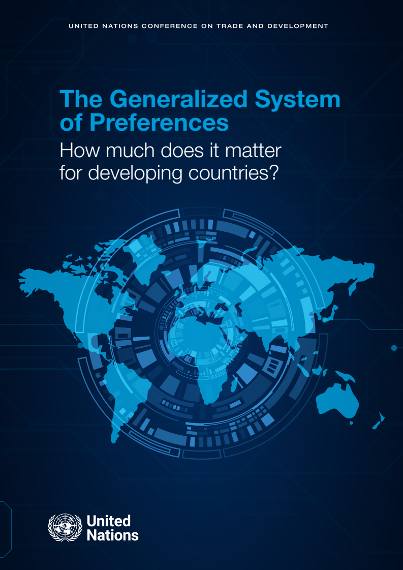 The Generalized System of Preferences - for developing countries