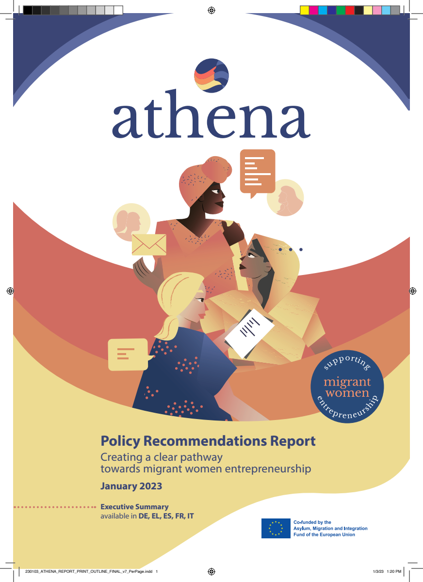 Creating a clear pathway towards migrant women entrepreneurship – policy recommendations by the ATHENA project