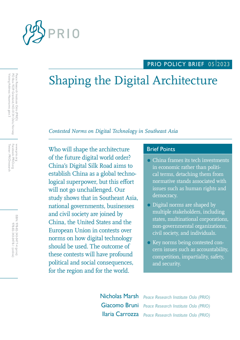 Shaping the Digital Architecture: Contested Norms on Digital Technology in Southeast Asia