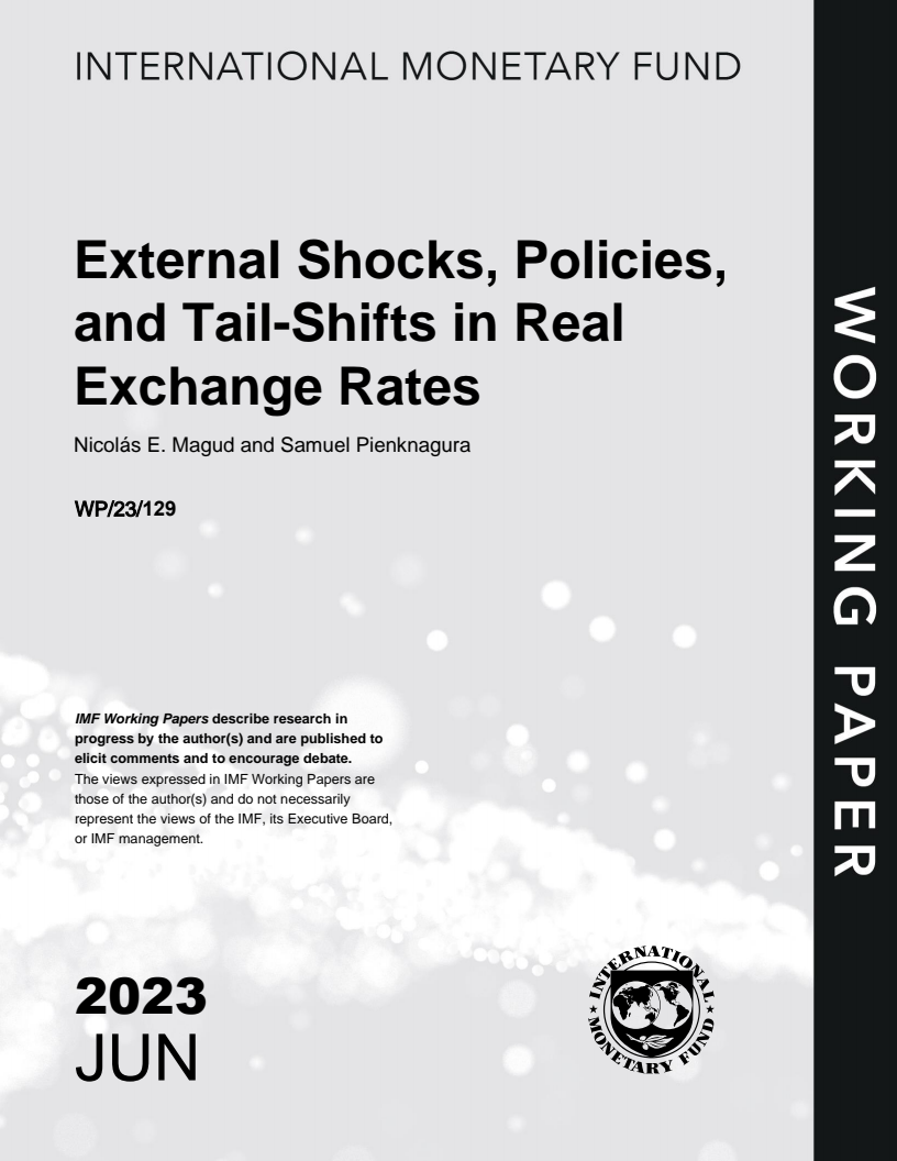 External Shocks, Policies, and Tail-Shifts in Real Exchange Rates