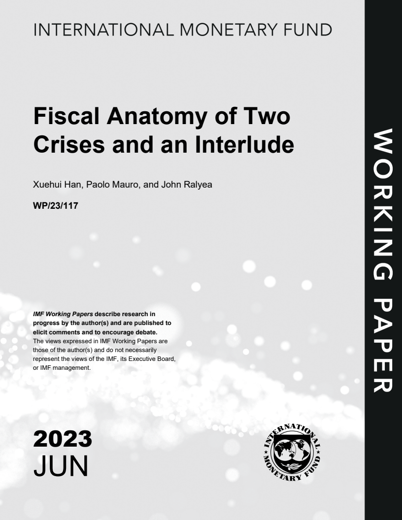 Fiscal Anatomy of Two Crises and an Interlude