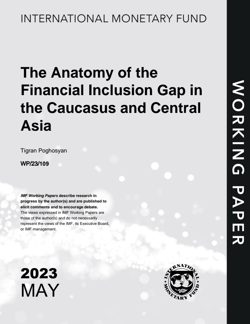 The Anatomy of the Financial Inclusion Gap in the Caucasus and Central Asia